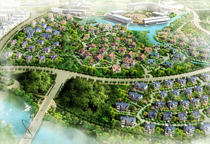 中国健康谷规划及建筑设计